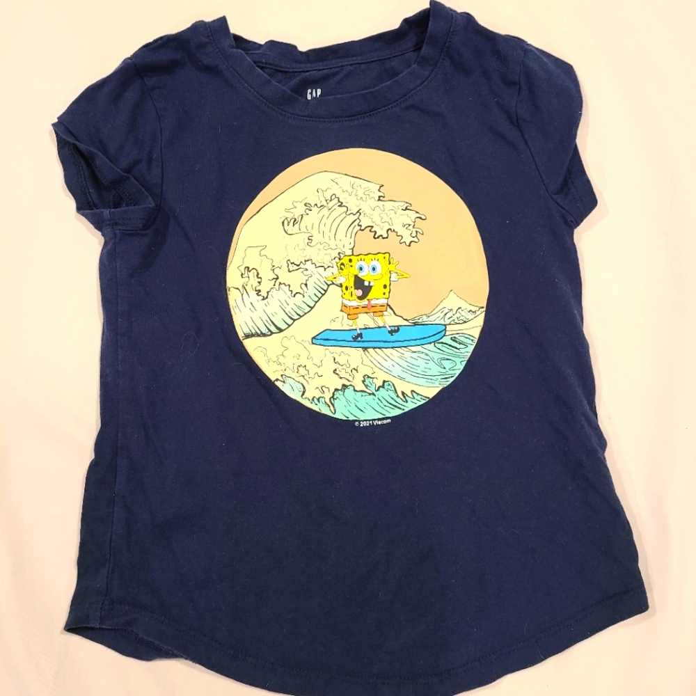 Gap Kids Girls SpongeBob Tshirt 6-7